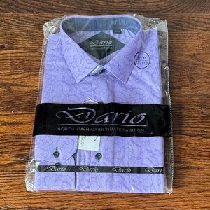 Men's Purple Dress Shirt
